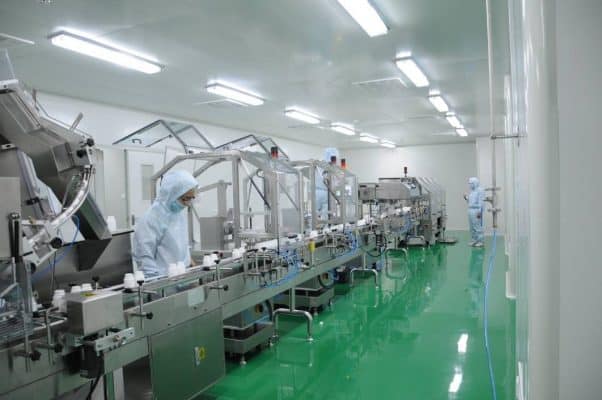Nhà máy sản xuất thuốc đạt chuẩn GMP